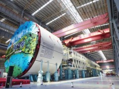 “南湖号”盾构机下线 助力武汉湖底隧道建设